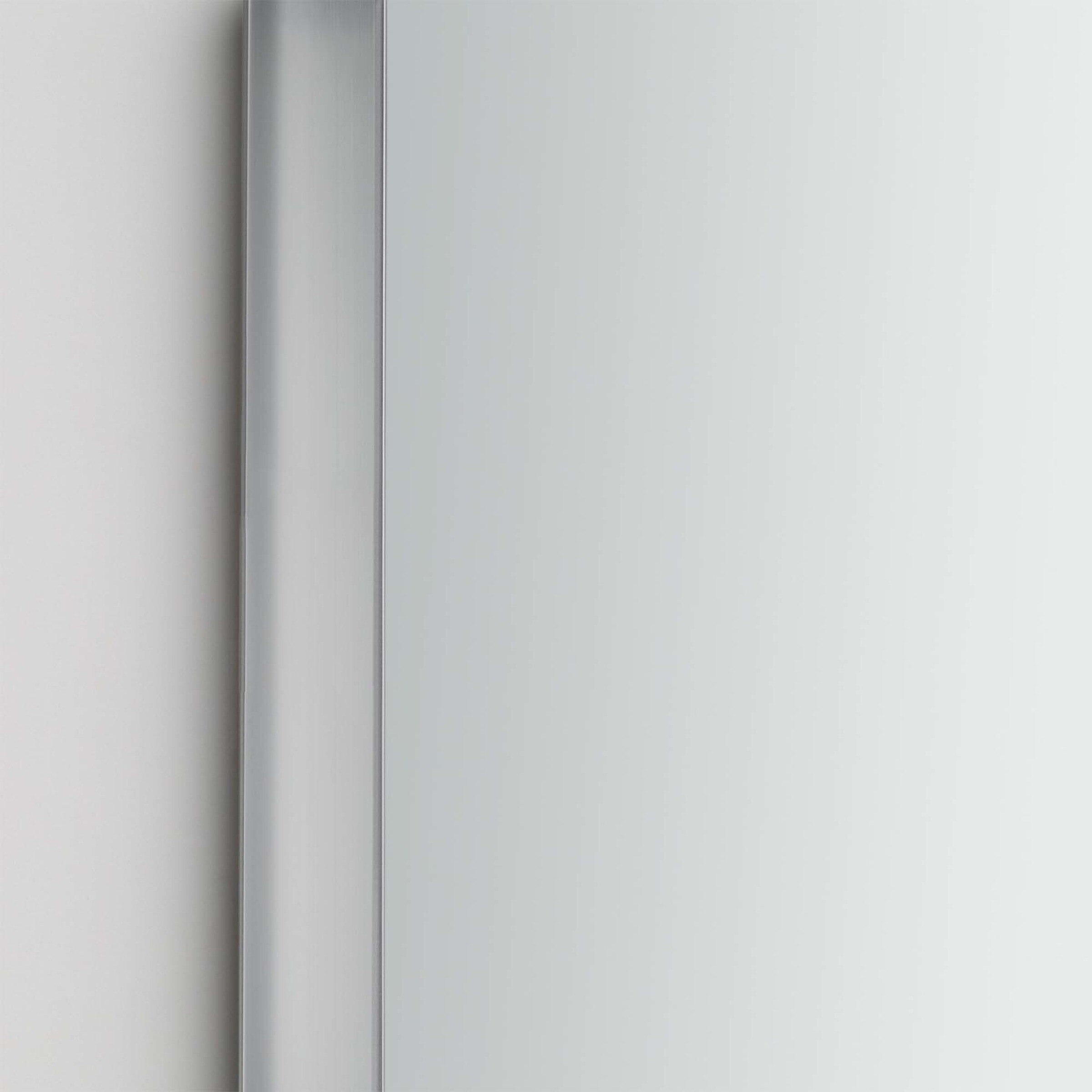 Imagen 2 de Mampara de ducha frontal Keisy KE-205 Profiltek - Plata De 55 a 90 cm Plata