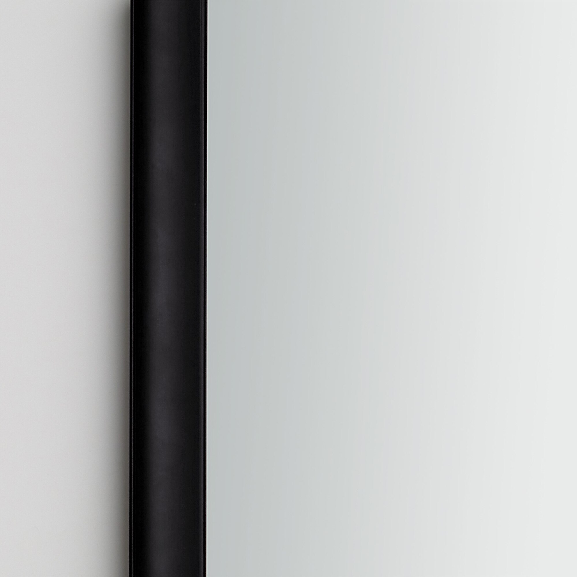 Mampara de ducha con panel fijo Fado V-8 Profiltek - Negro mate De 138,5a140 cm Negro mate-2