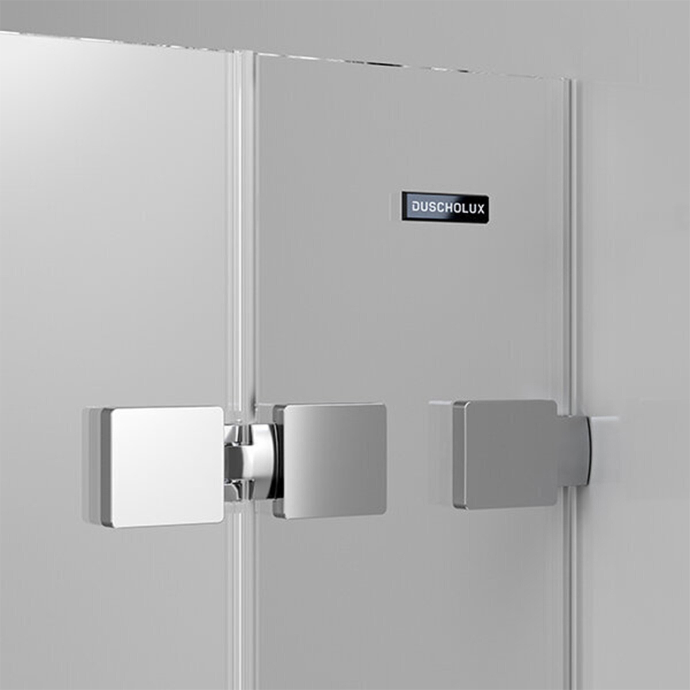 Panel fijo+ 1/2 puerta Ducha D3 Essence Izquierdo Duscholux - Platino De 140,1 a 160 cm Platino-2
