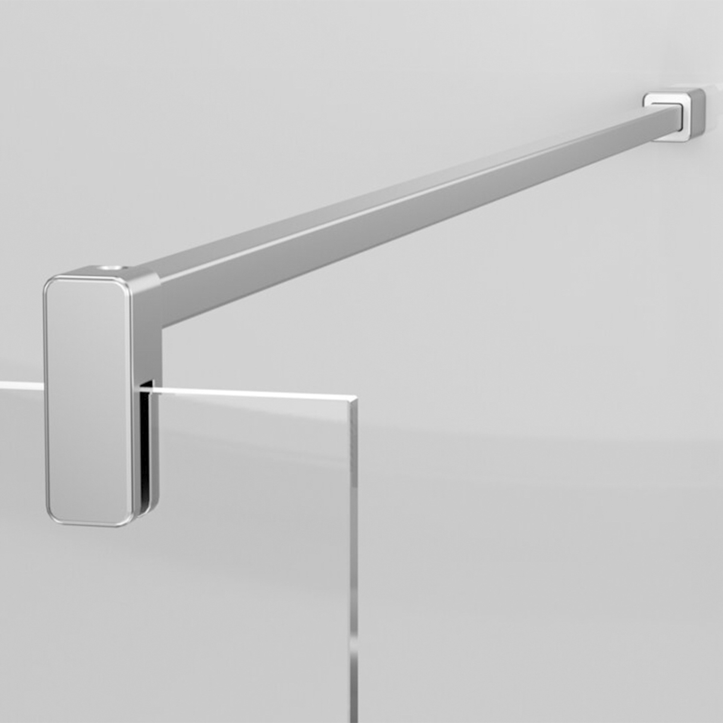 Panel fijo+ 1/2 puerta Ducha D3 Essence Izquierdo Duscholux - Platino De 140,1 a 160 cm Platino-3