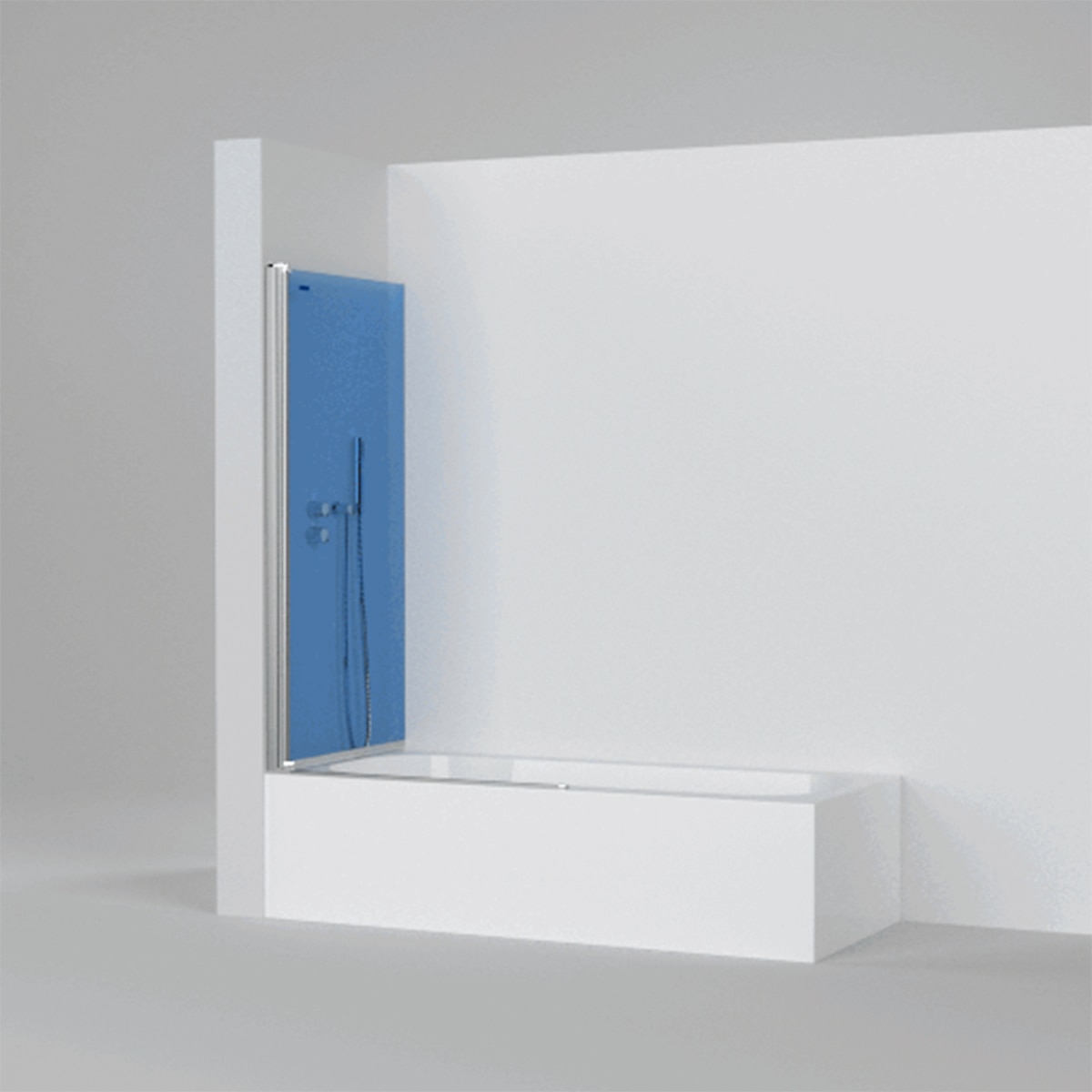 Panel abatible Bañera D3 Essence 1F + 1P Izquierdo Duscholux - Platino De 70 a 80 cm Platino-4