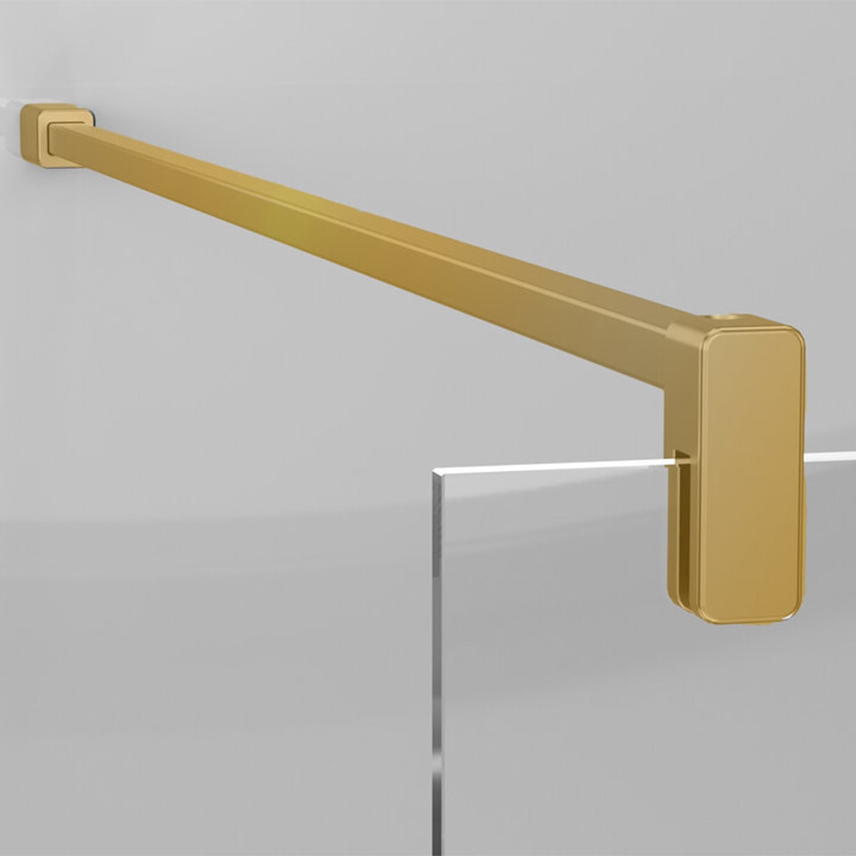 Panel fijo Ducha D2 Sky Derecho Duscholux - Oro De 140,1 a 160 cm Oro-2