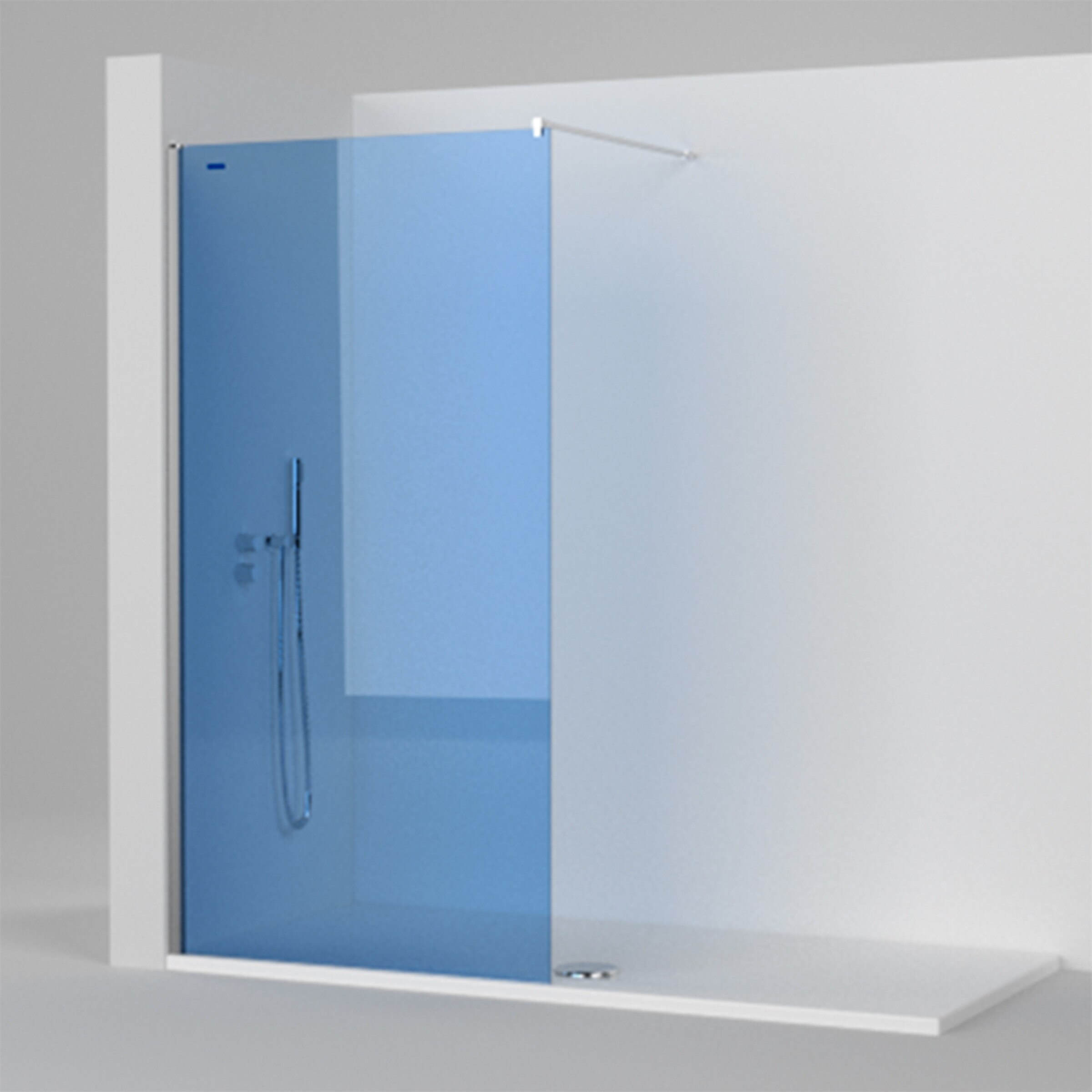 Panel fijo Ducha D2 Sky Izquierdo Duscholux - Oro De 140,1 a 160 cm Oro-3