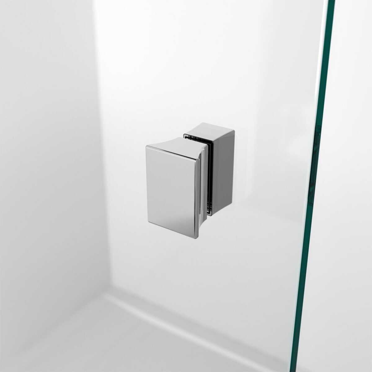 Mampara Ducha frontal D2 Swing 1F+1P Izquierda Duscholux Plata brillo-3