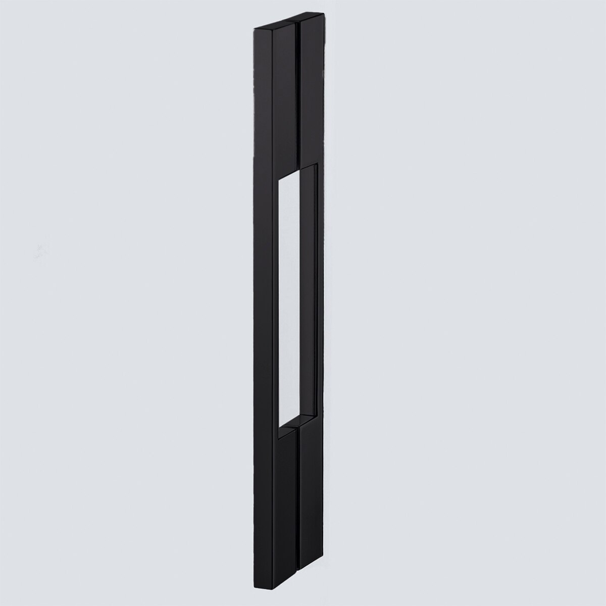 Separador ducha D3 Gredel Izquierdo Duscholux - Negro mate De 70 a 90 cm Negro mate-3
