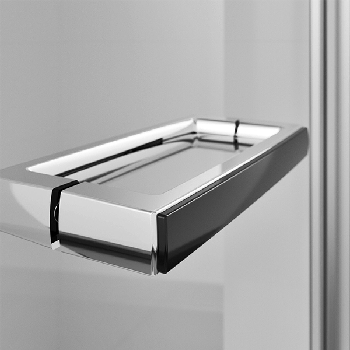 Mampara Ducha frontal D1 Plus Giro 4P Duscholux - Plata brillo De 160,1 a 180 cm Plata brillo-2
