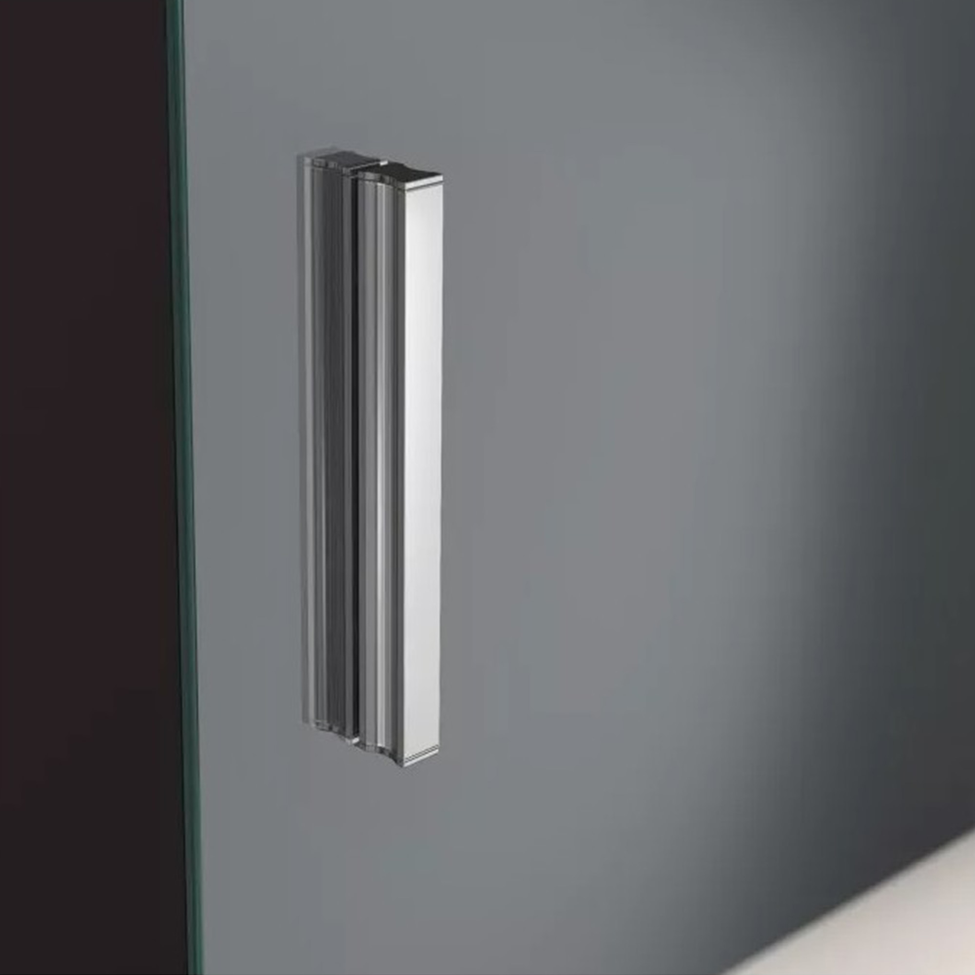 Mampara Ducha angular Salma SA-320 Profiltek - Plata brillo De 97,5 a 99 x 77,5 a  79 cm Plata brillo-3