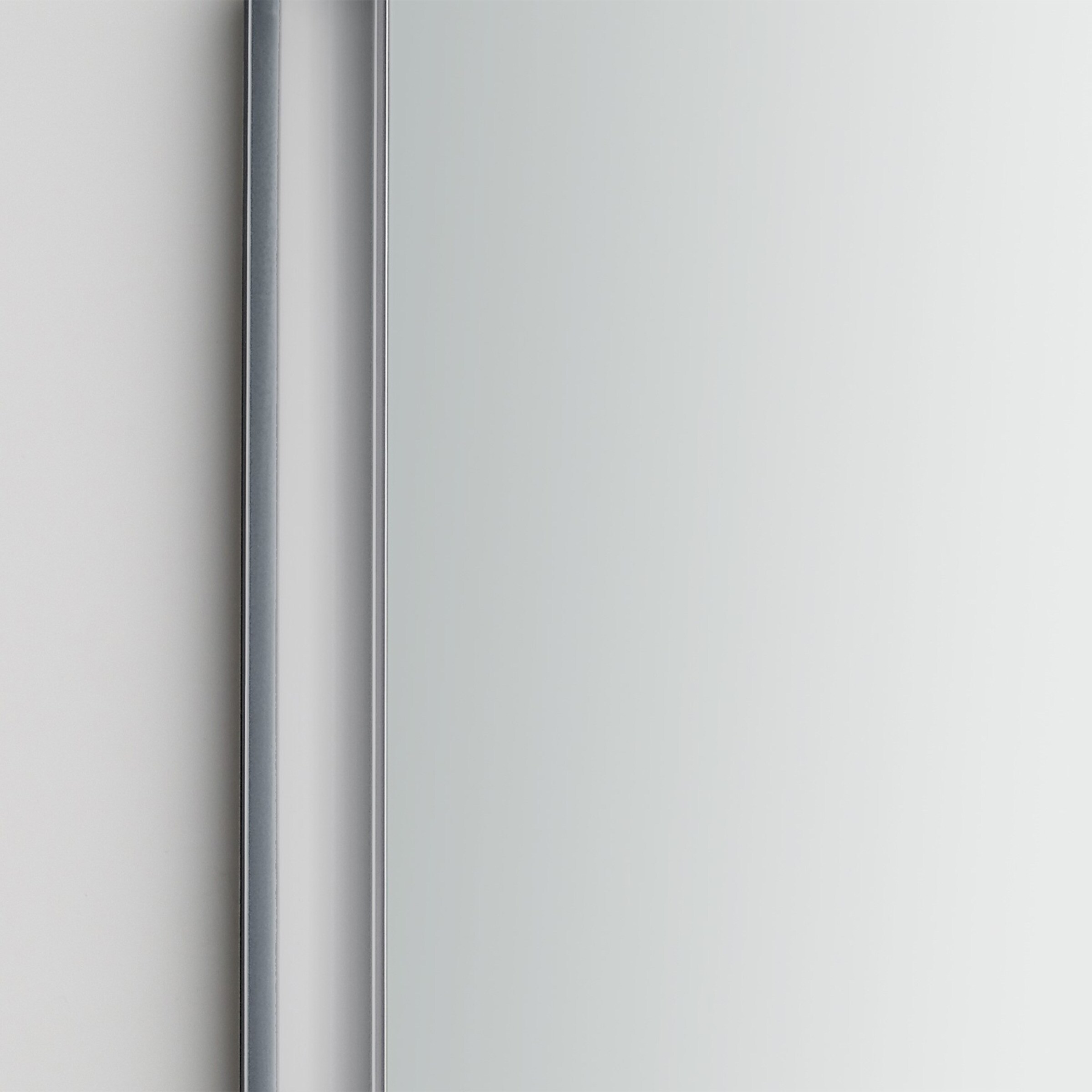 Mampara de ducha frontal Hada Plus HP-307 Profiltek - Plata brillo De 67 a 71 cm Plata brillo-2