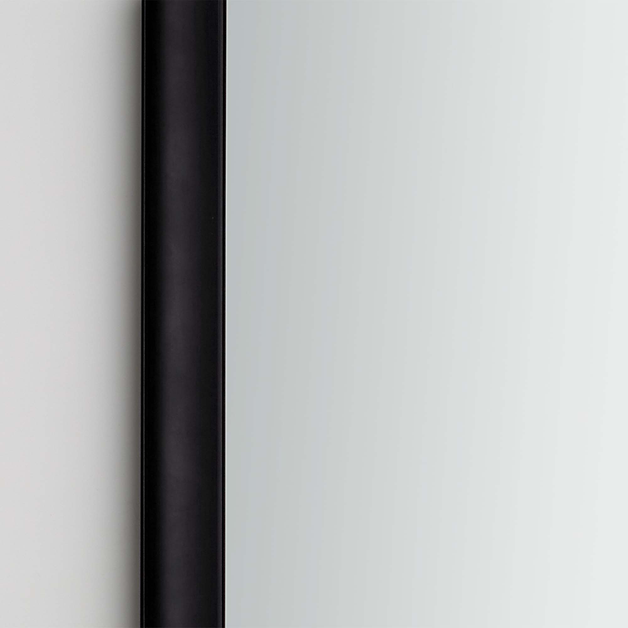 Imagen 2 de Mampara de ducha frontal Hit HI-210 Profiltek - Negro mate De 90 a 110 cm Negro mate