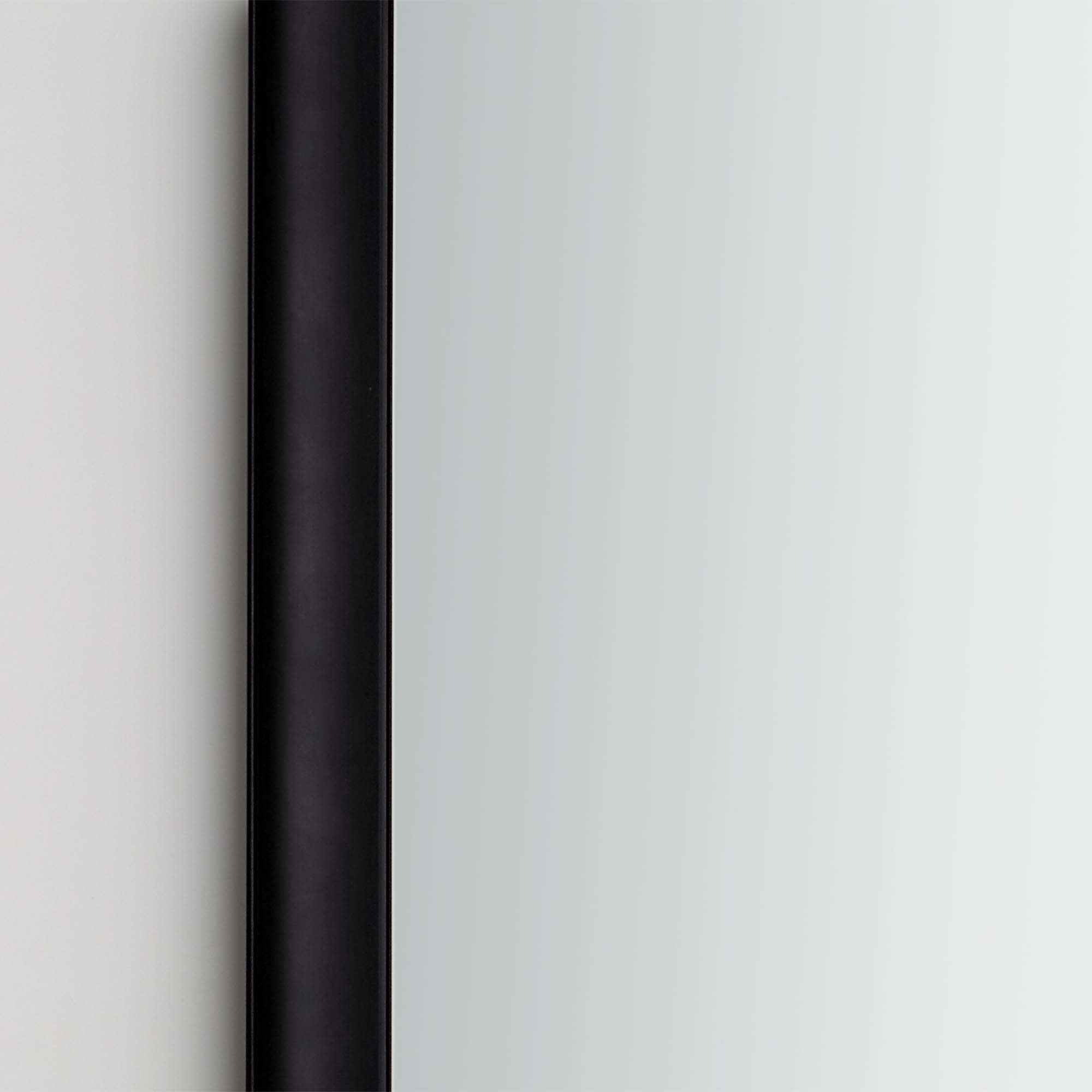 Mampara de ducha frontal Hit HI-225 Profiltek - Negro mate De 110 a 140 cm Negro mate-2