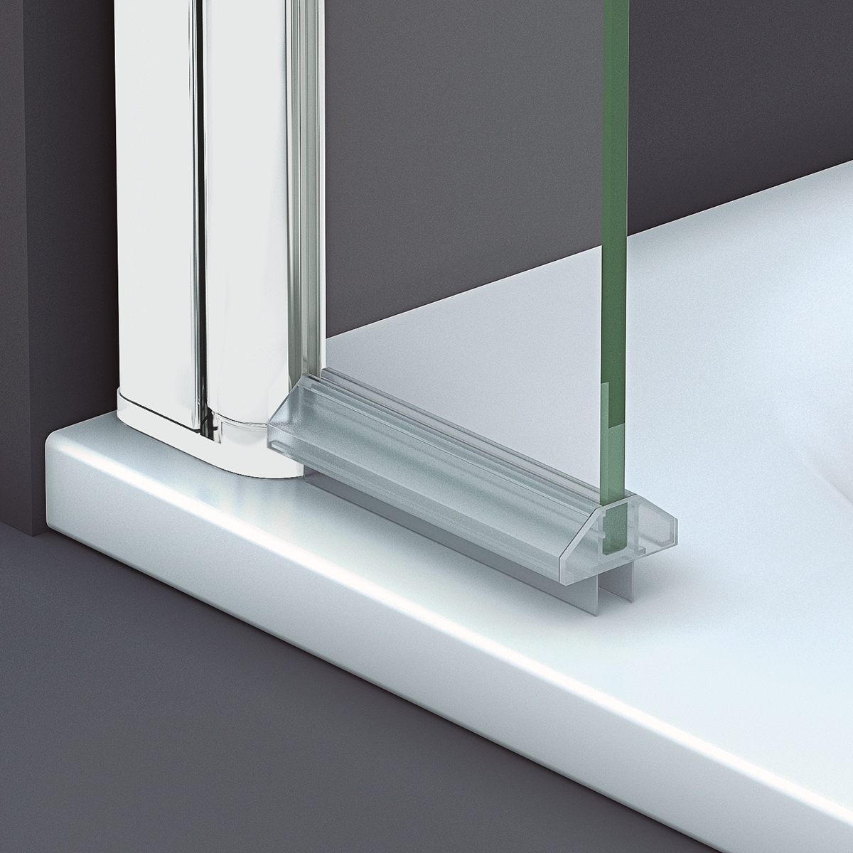 Mampara de bañera Arizona Sport Ibermampara Blanco-3