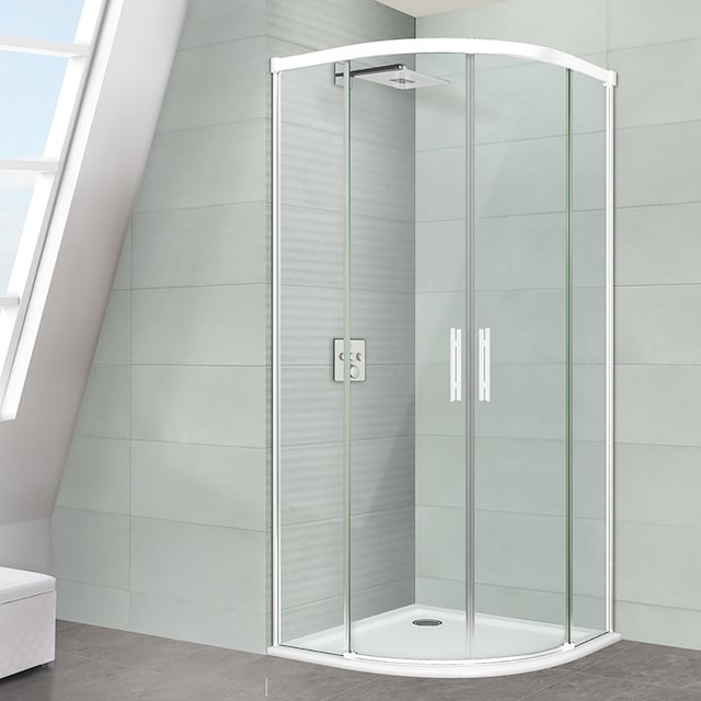 Imagen 0 de Mampara de ducha semicircular Estambul-6 Ibermampara