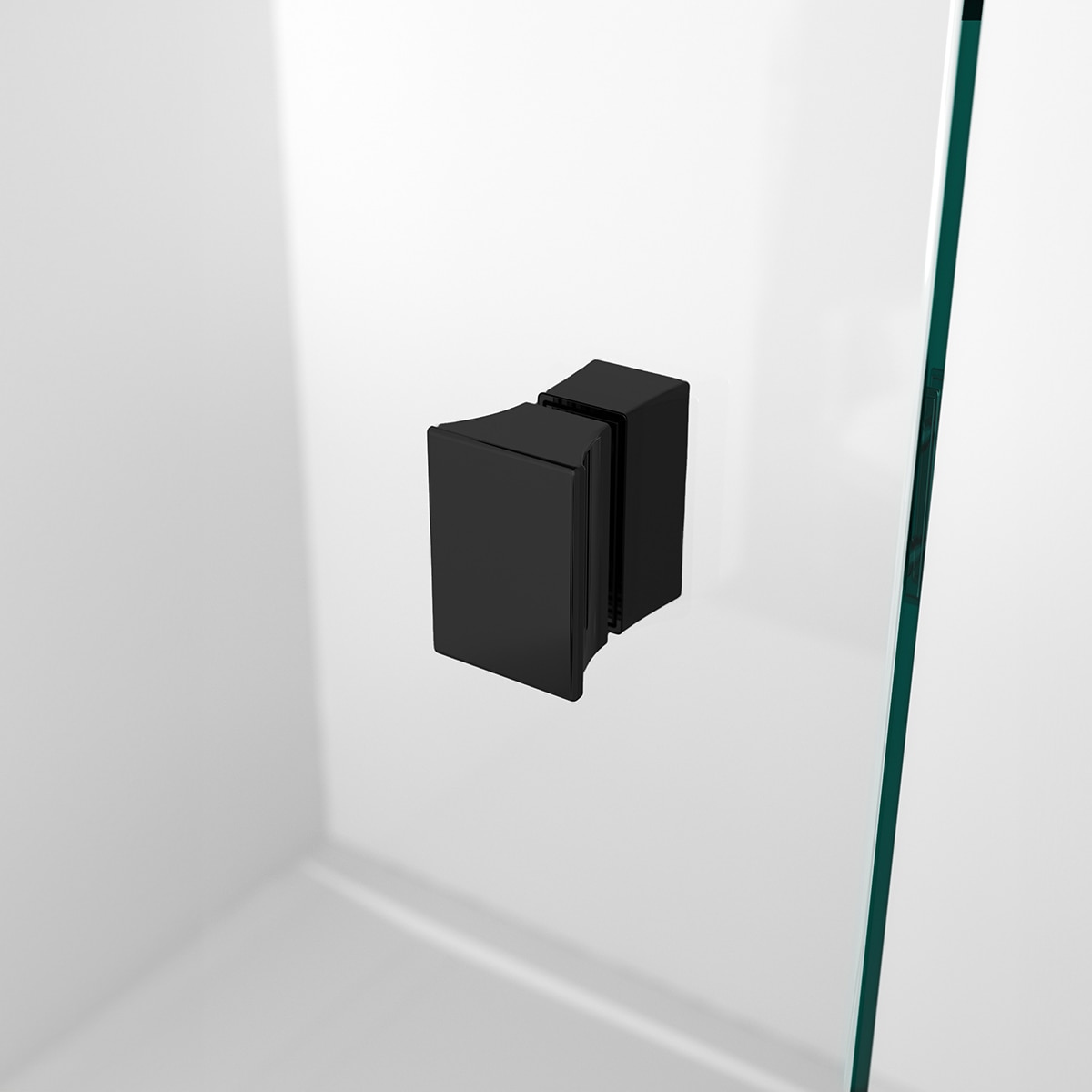 Mampara Ducha frontal D1 Mode 1F+1P Duscholux.. - Negro mate De 115 a 120 cm Negro mate-3