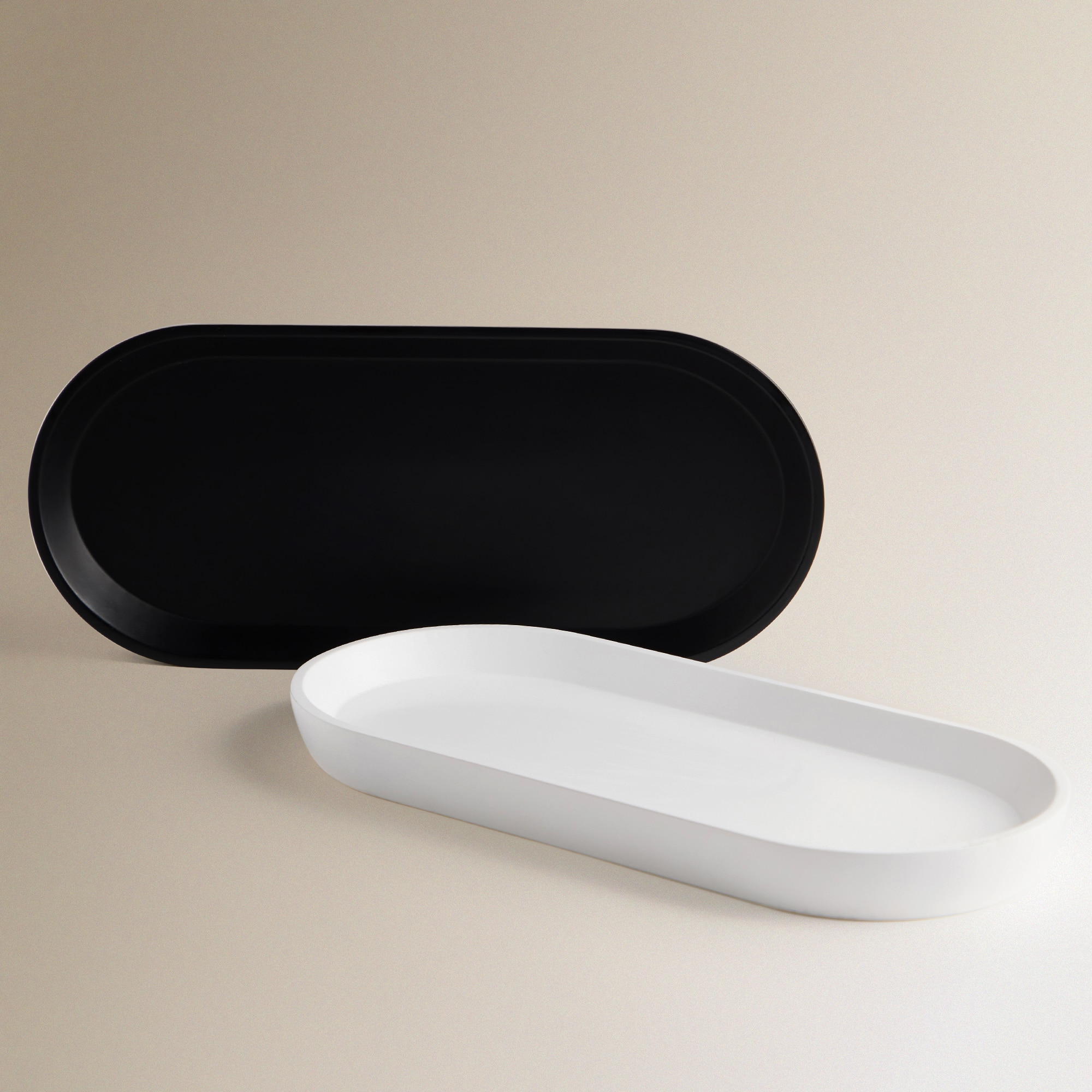 Tabuleiro de Casa de Banho Noruega Preto-4