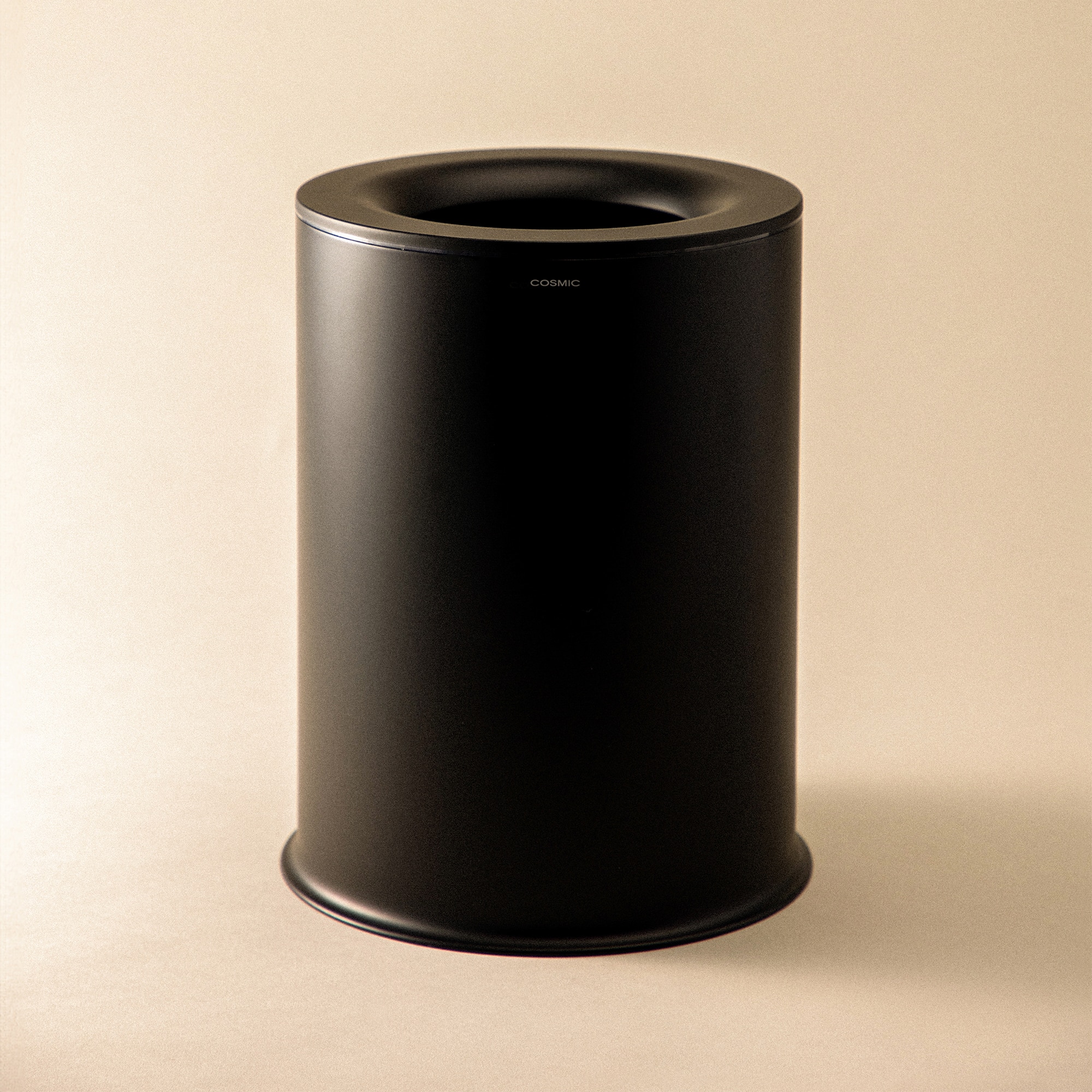 Imagen 1 de Papelera de baño de 5L Geyser Cosmic - Negro mate Negro mate