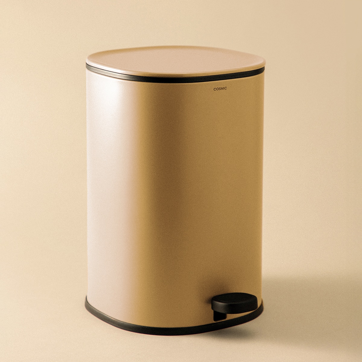 Imagen 1 de Papelera de baño Essentials Cosmic - Naranja claro Naranja claro
