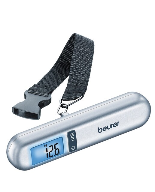 Beurer - Báscula para maletas Beurer LS-06 con flexómetro.
