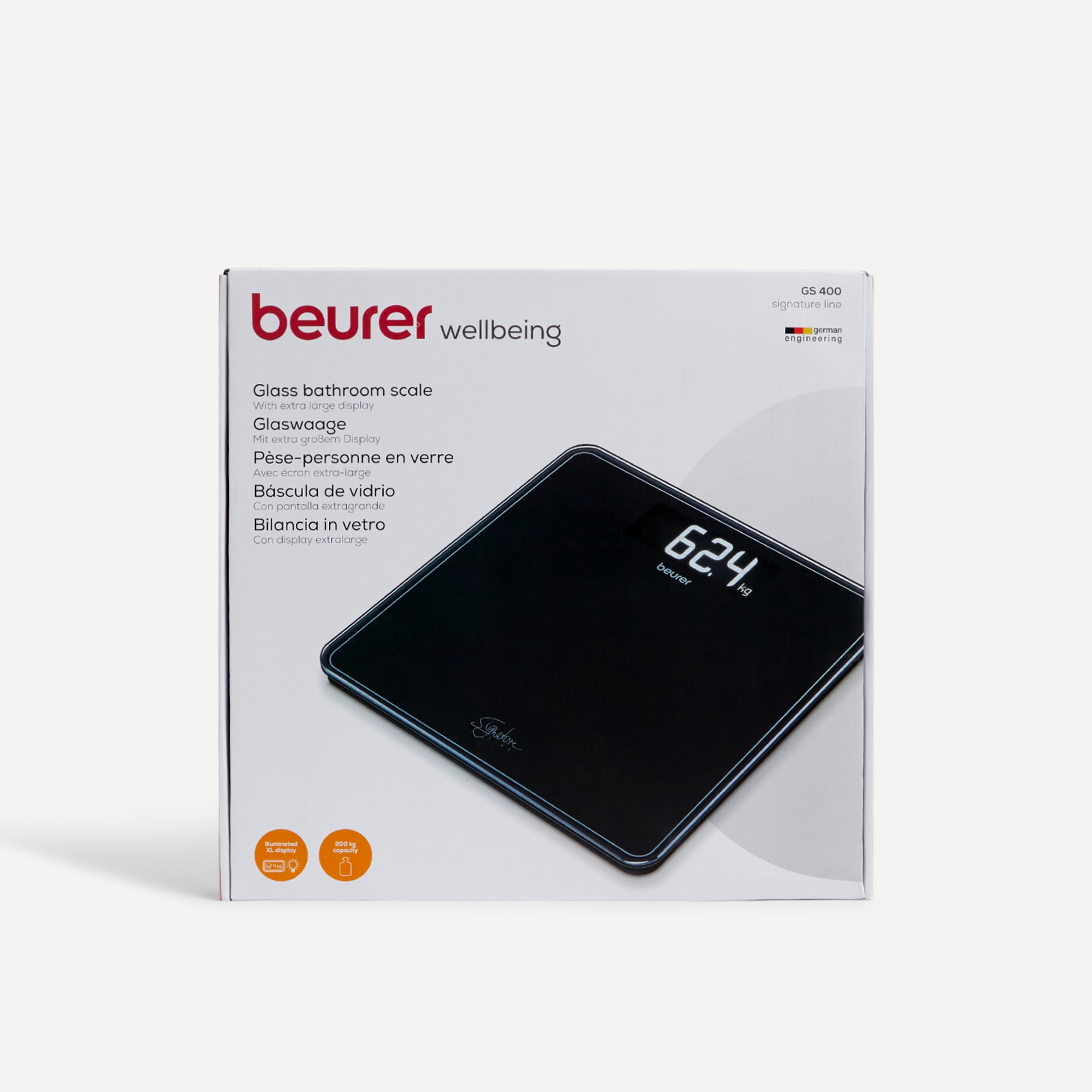 Báscula de baño Digital Beurer Negro-4