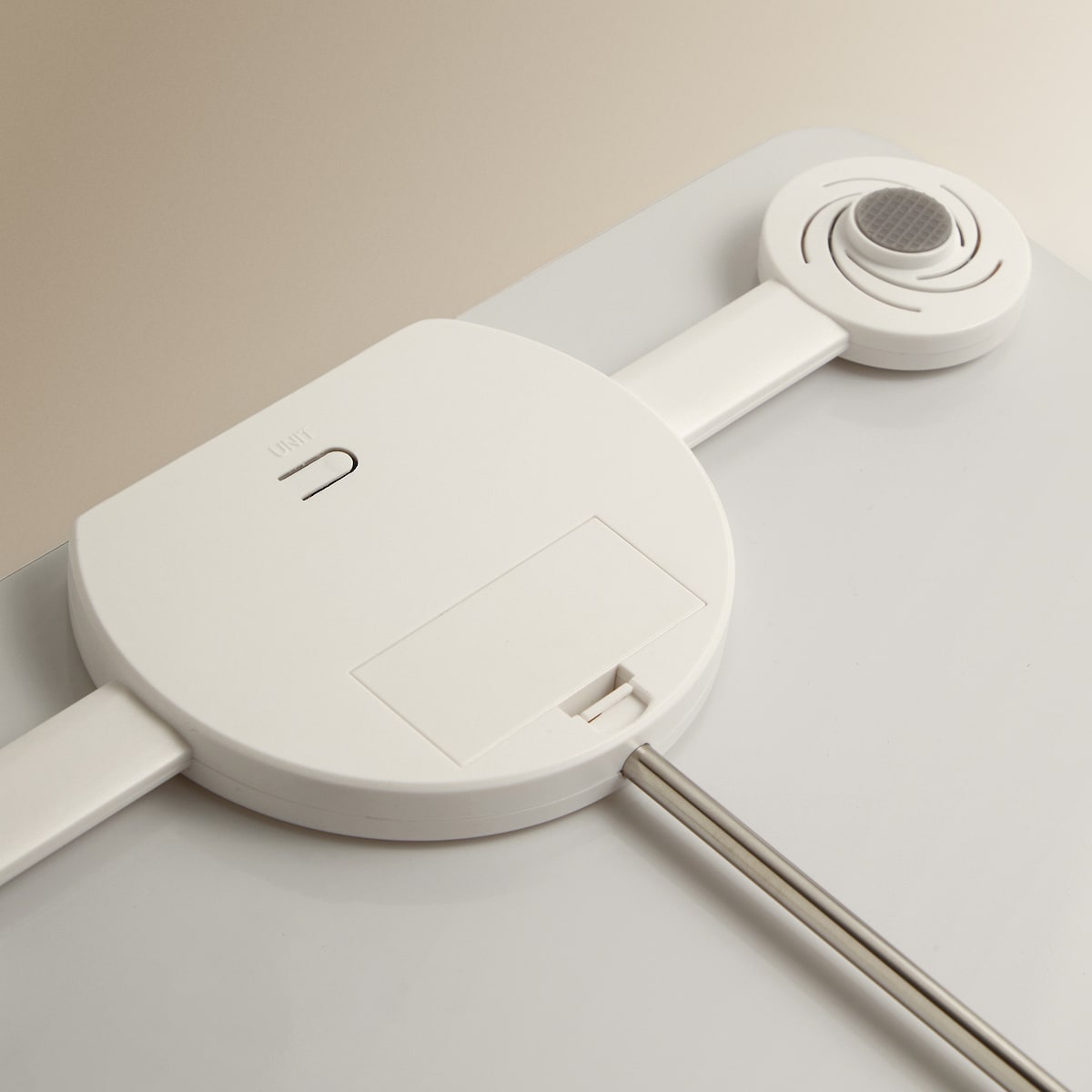 Báscula de Baño Analítica Inteligente Inalámbrica Nasáu El Corte Inglés Blanco-3