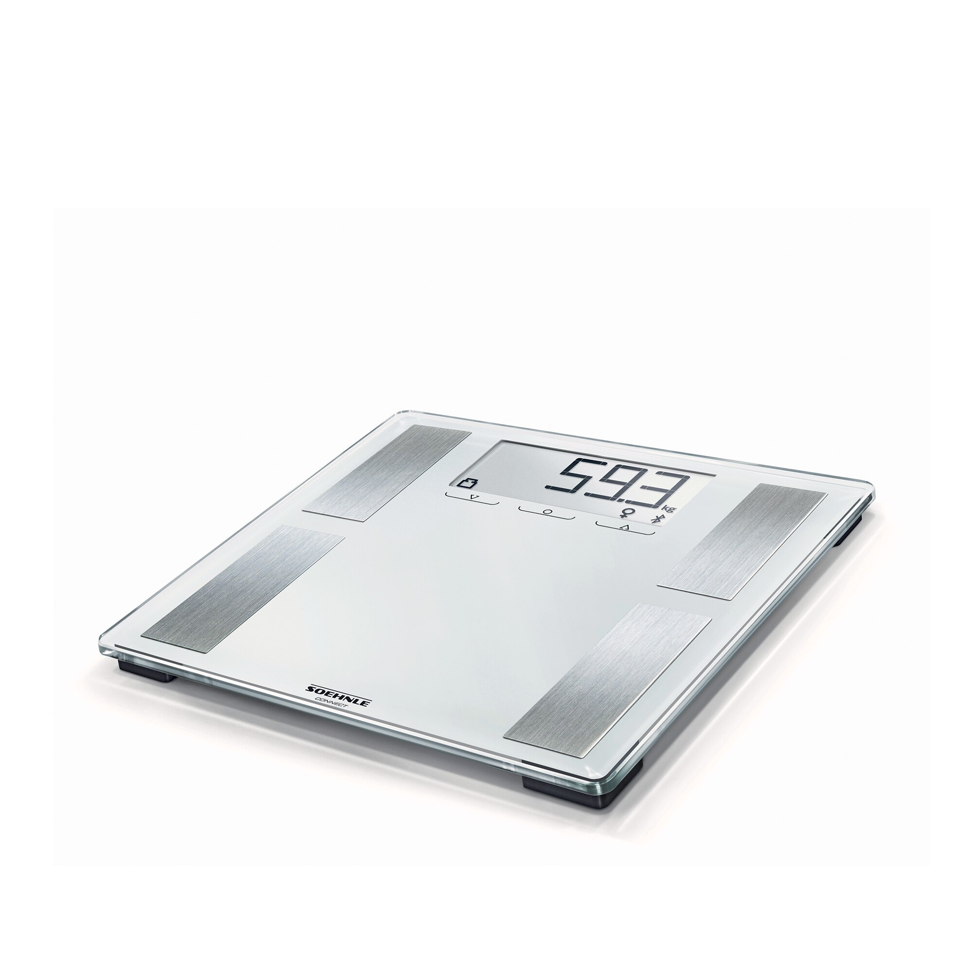Báscula de baño analítica con Bluetooth Shape Sense Connect 100 Soehnle - Blanco Blanco-2
