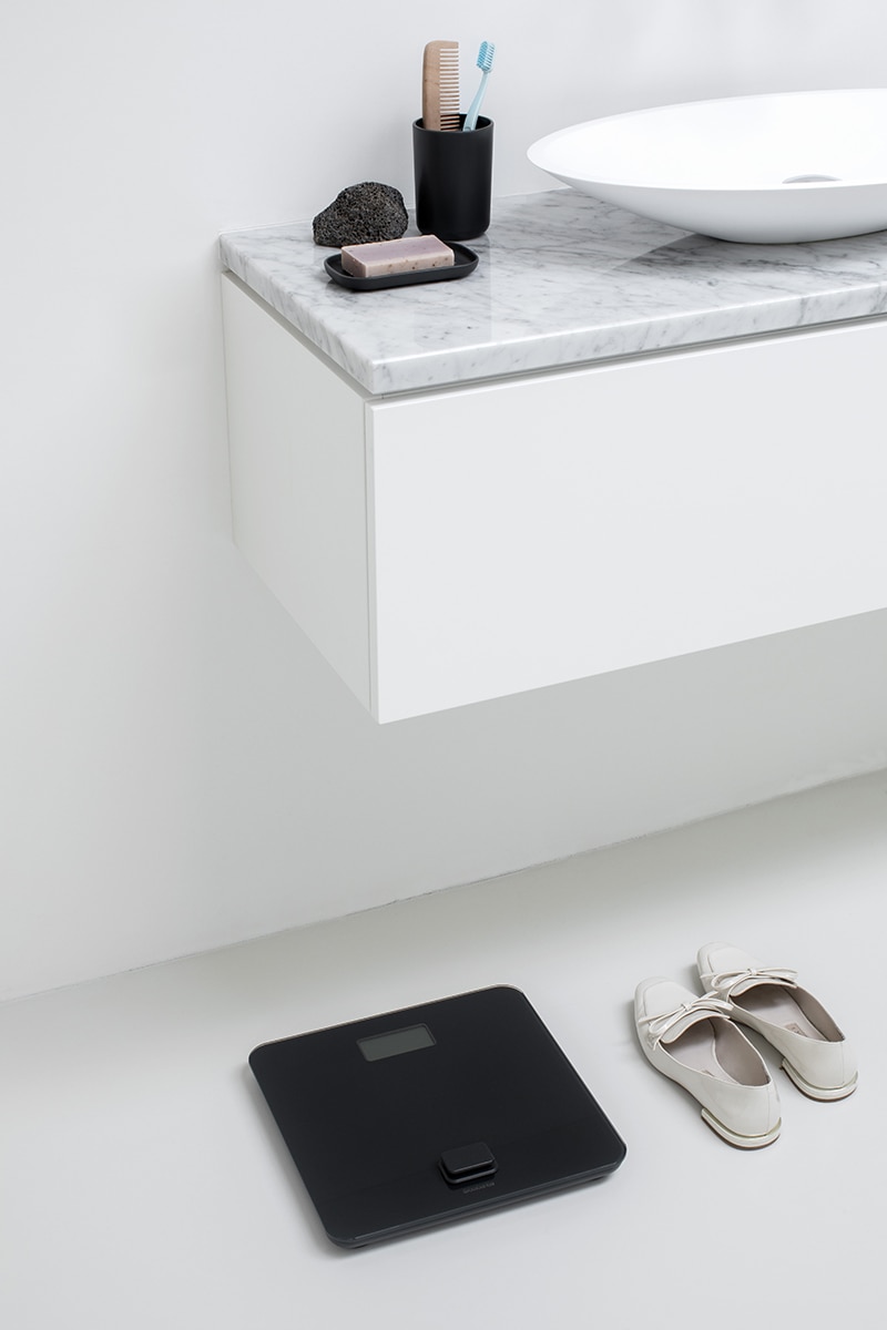 Imagen 5 de Báscula de baño digital sin pilas ReNew Brabantia - Gris Gris
