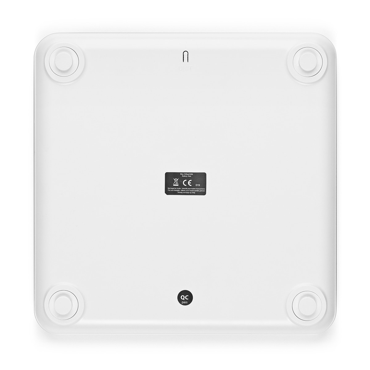 Imagen 6 de Báscula de baño digital sin pilas ReNew Brabantia - Blanco Blanco