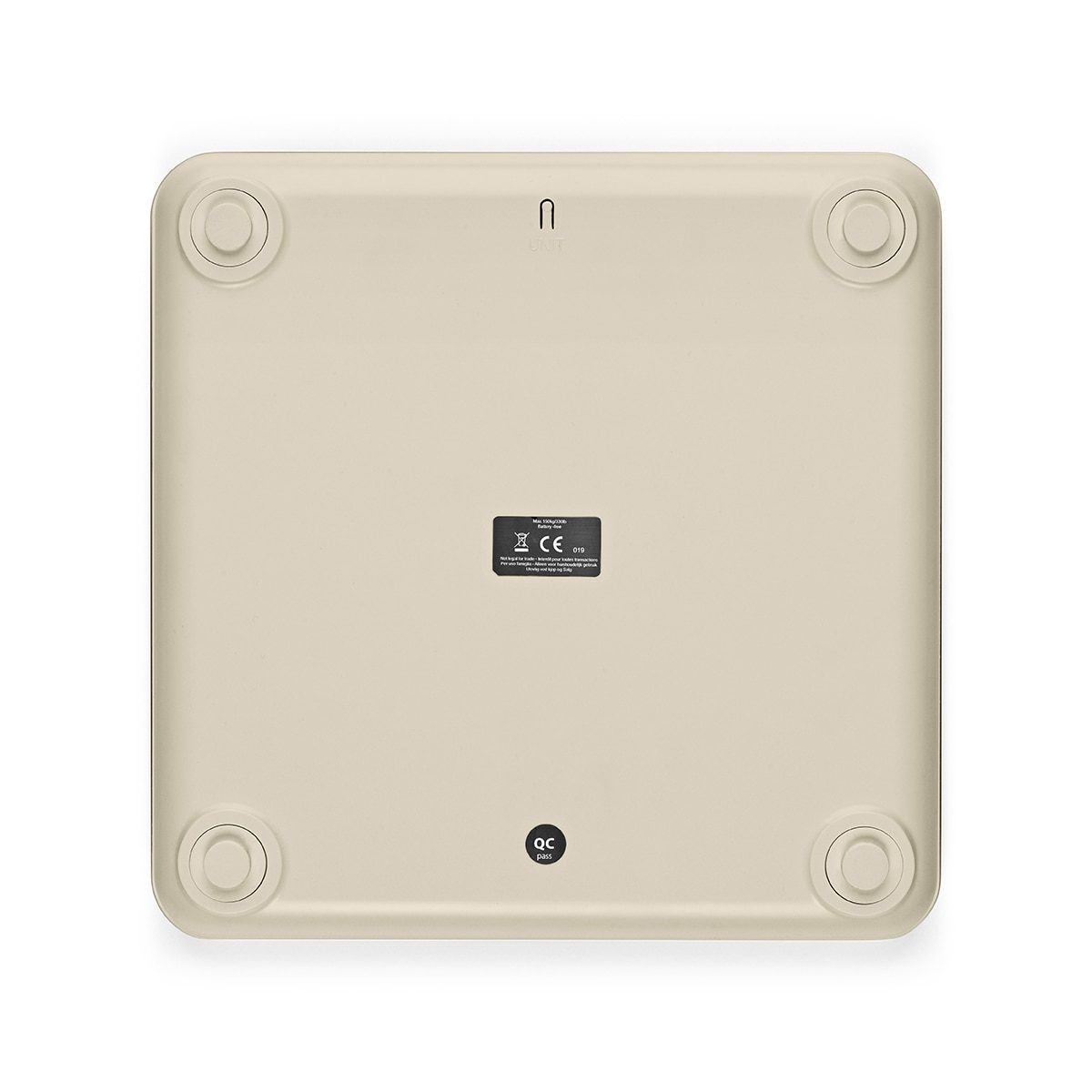 Imagen 6 de Báscula de baño digital sin pilas ReNew Brabantia - Beige Beige