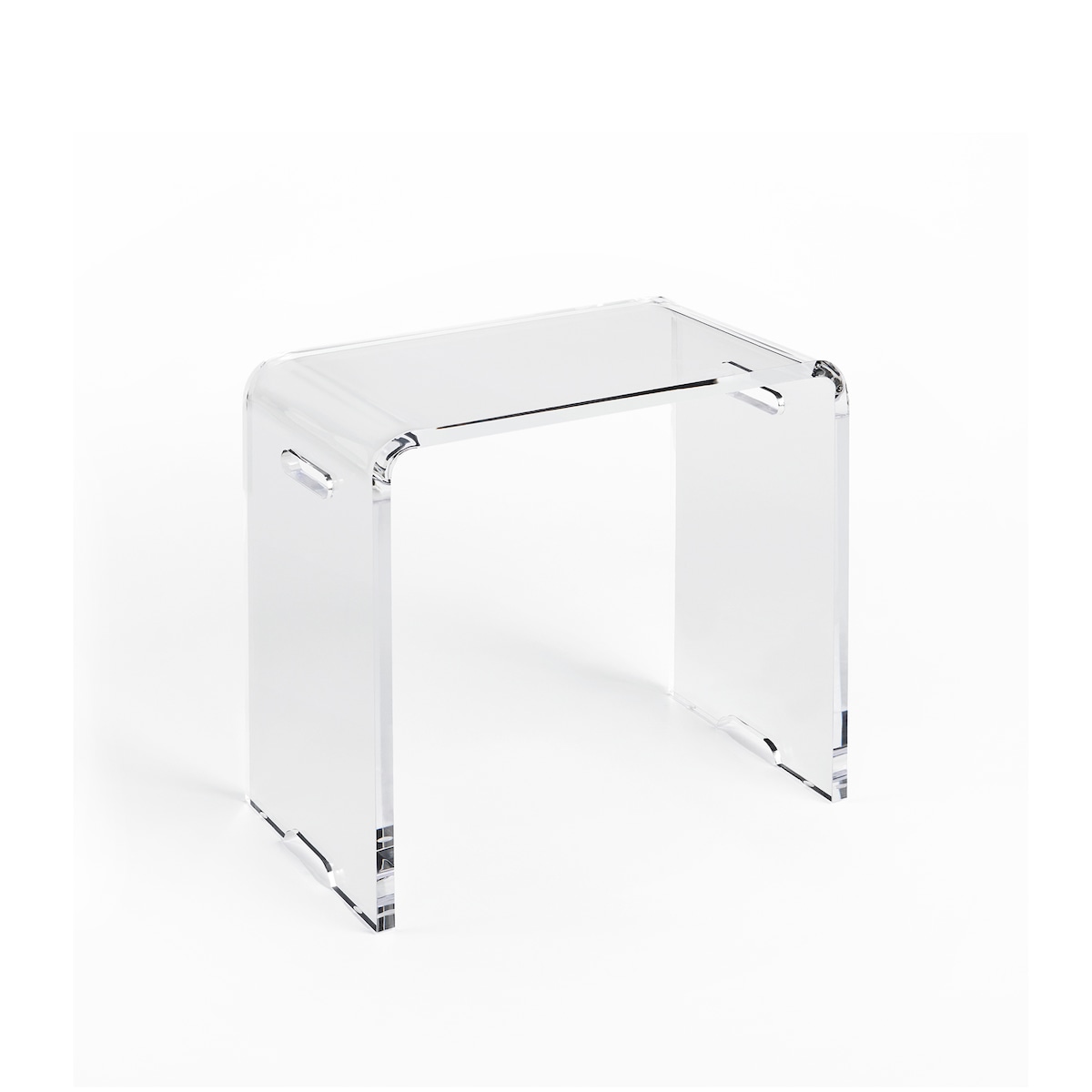 Banco de Casa de Banho em Metacrilato Gala Transparente-1