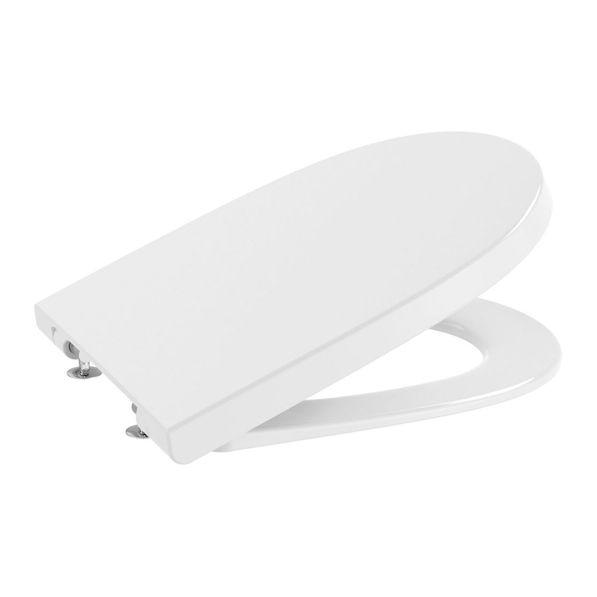 Imagen 0 de Asiento con tapa amortiguada para inodoro Meridian-N Roca Blanco