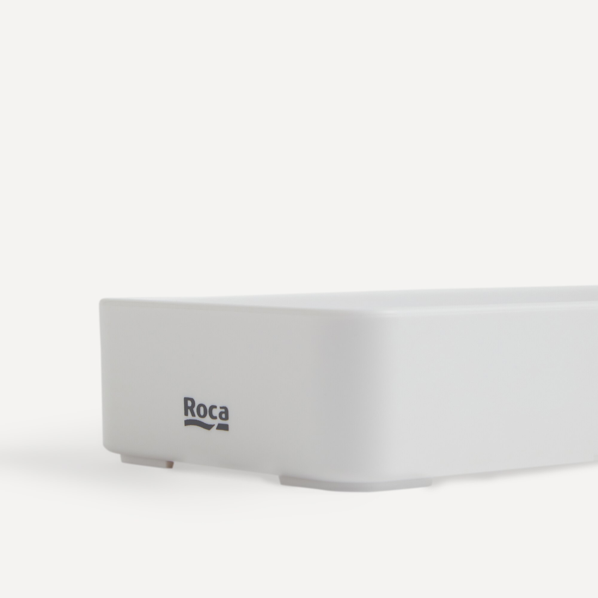 Jabonera para encimera Ona Roca - Blanco Blanco-2