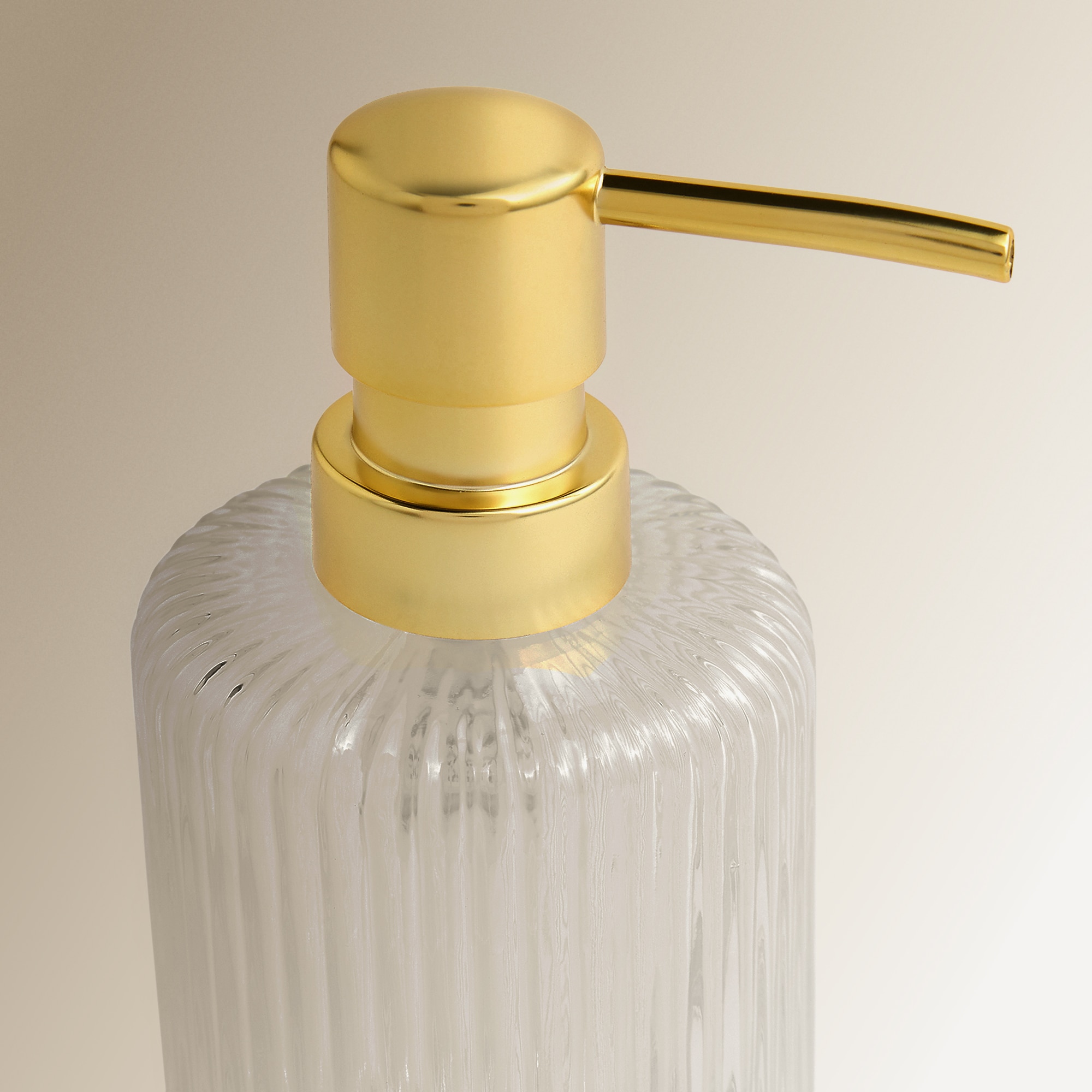 Doseador de sabão para bancada Argán Transparente-2