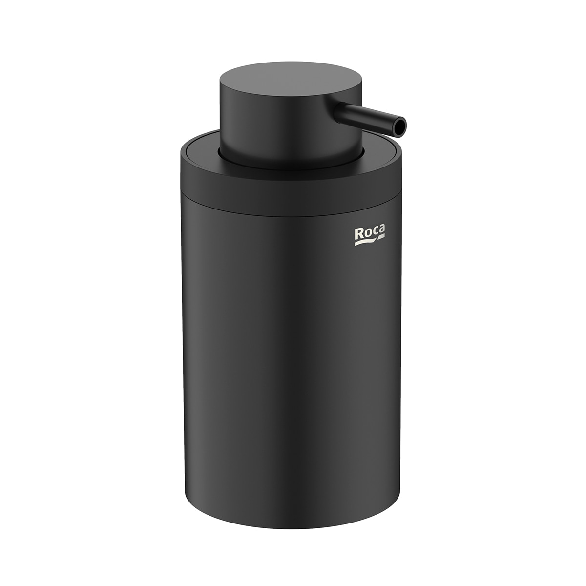 Dosificador para encimera Hotels Round Roca - Negro mate Negro mate-1
