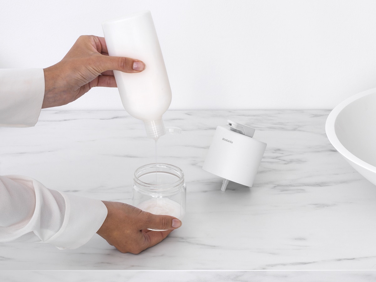 Imagen 4 de Dosificador de jabón para encimera MindSet Brabantia - Blanco Blanco