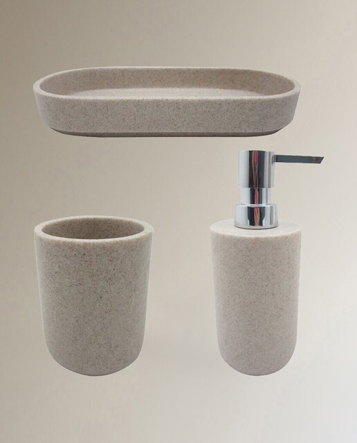 Colección de accesorios de baño Piedra El Corte Inglés