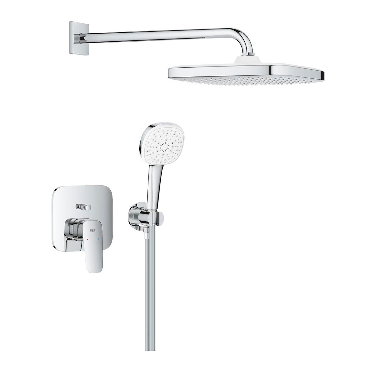 Imagem 0 de Conjunto de Duche Embutido Cubeo