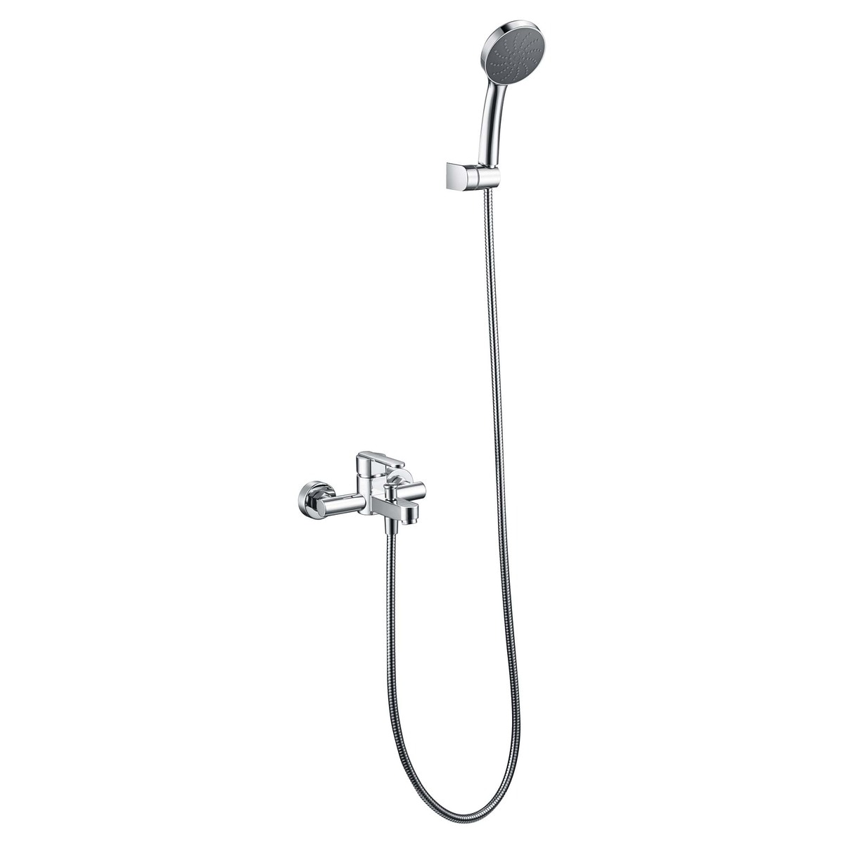 Conjunto de grifo monomando y mango de ducha para bañera o ducha Roma Imex - Cromo Cromo-1