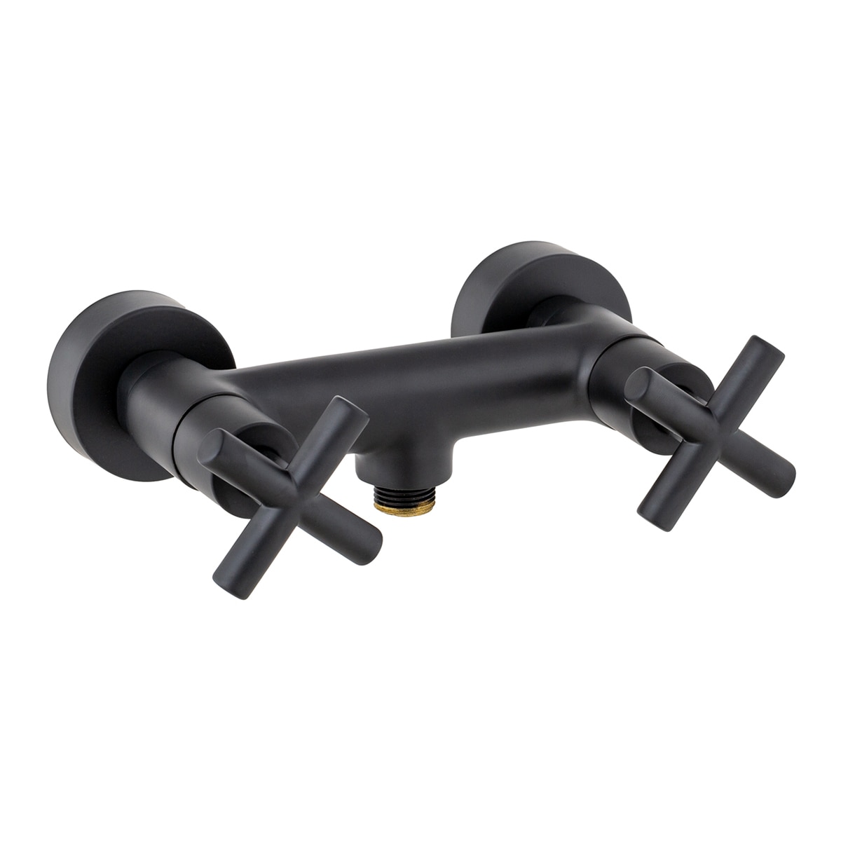Imagen 1 de Grifo bimando para ducha Jalón Grizasa - Negro mate Negro mate