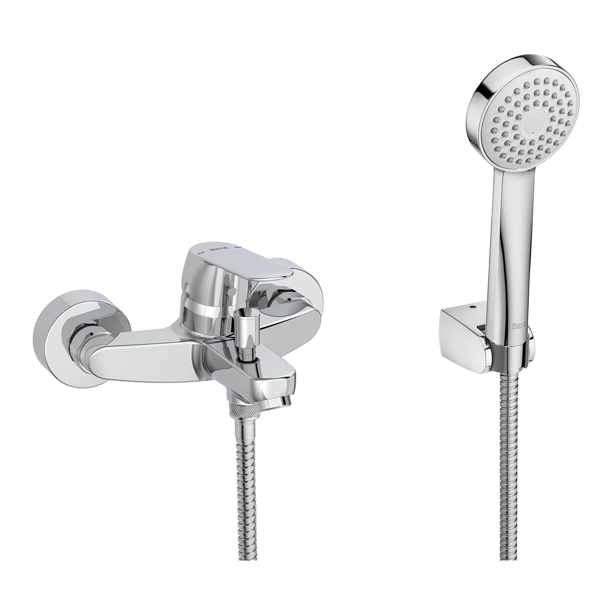 Imagen 0 de Grifo monomando para ducha o bañera Alfa Roca Cromo