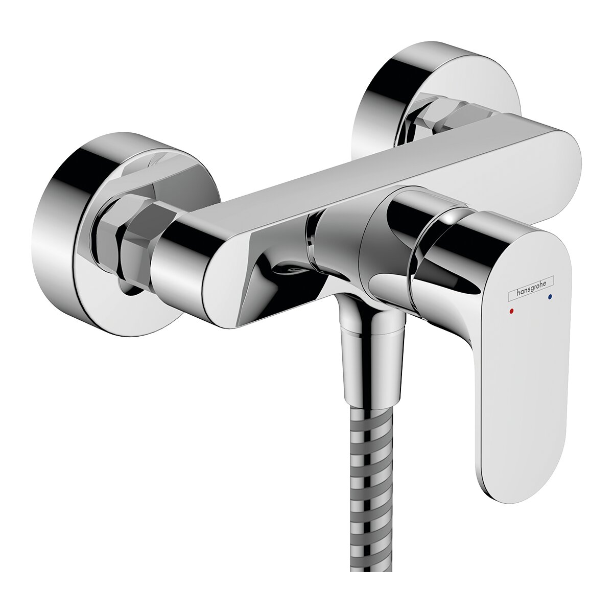 Torneira Monocomando para Duche Rebris S Cromado-1