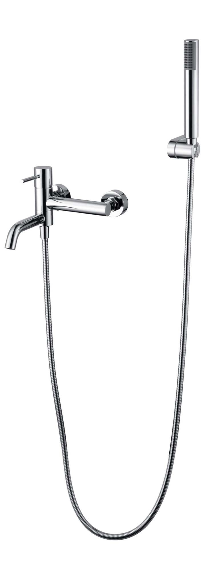 Imagen 1 de Kit de baño/ducha monomando Monza Imex - Cromo Cromo