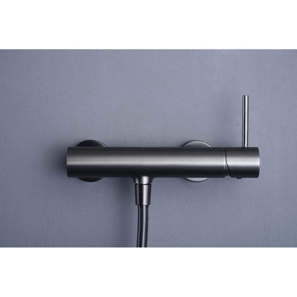 Imagen 2 de Kit de ducha monomando Monza Imex - BLACK GUN METAL BLACK GUN METAL