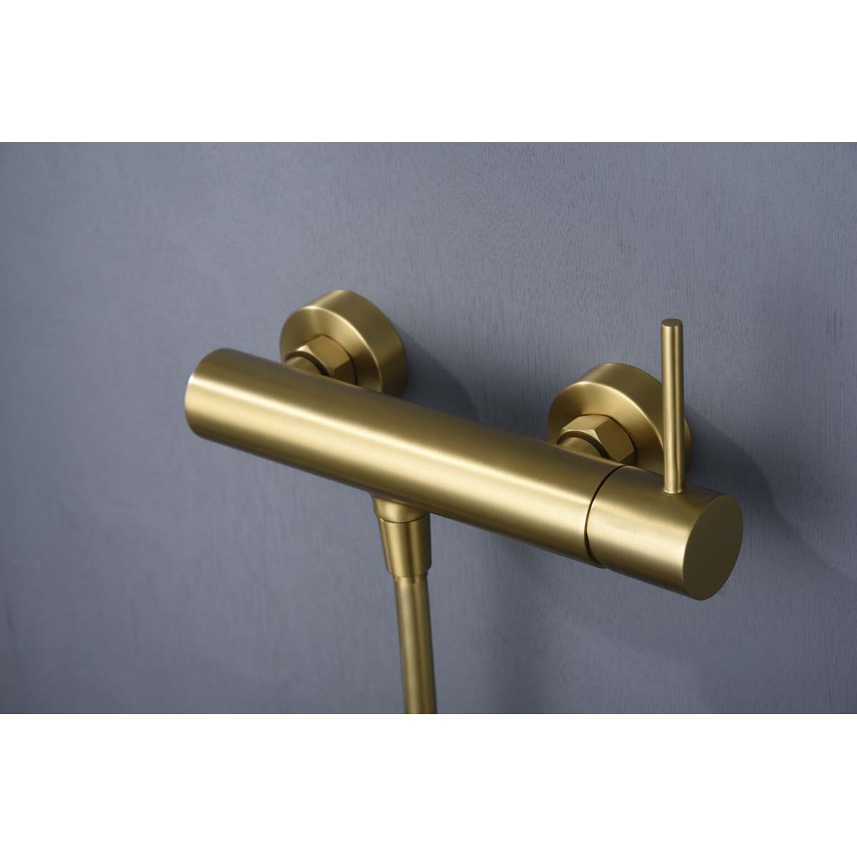 Imagen 2 de Kit de ducha monomando Monza Imex - Oro cepillado Oro cepillado