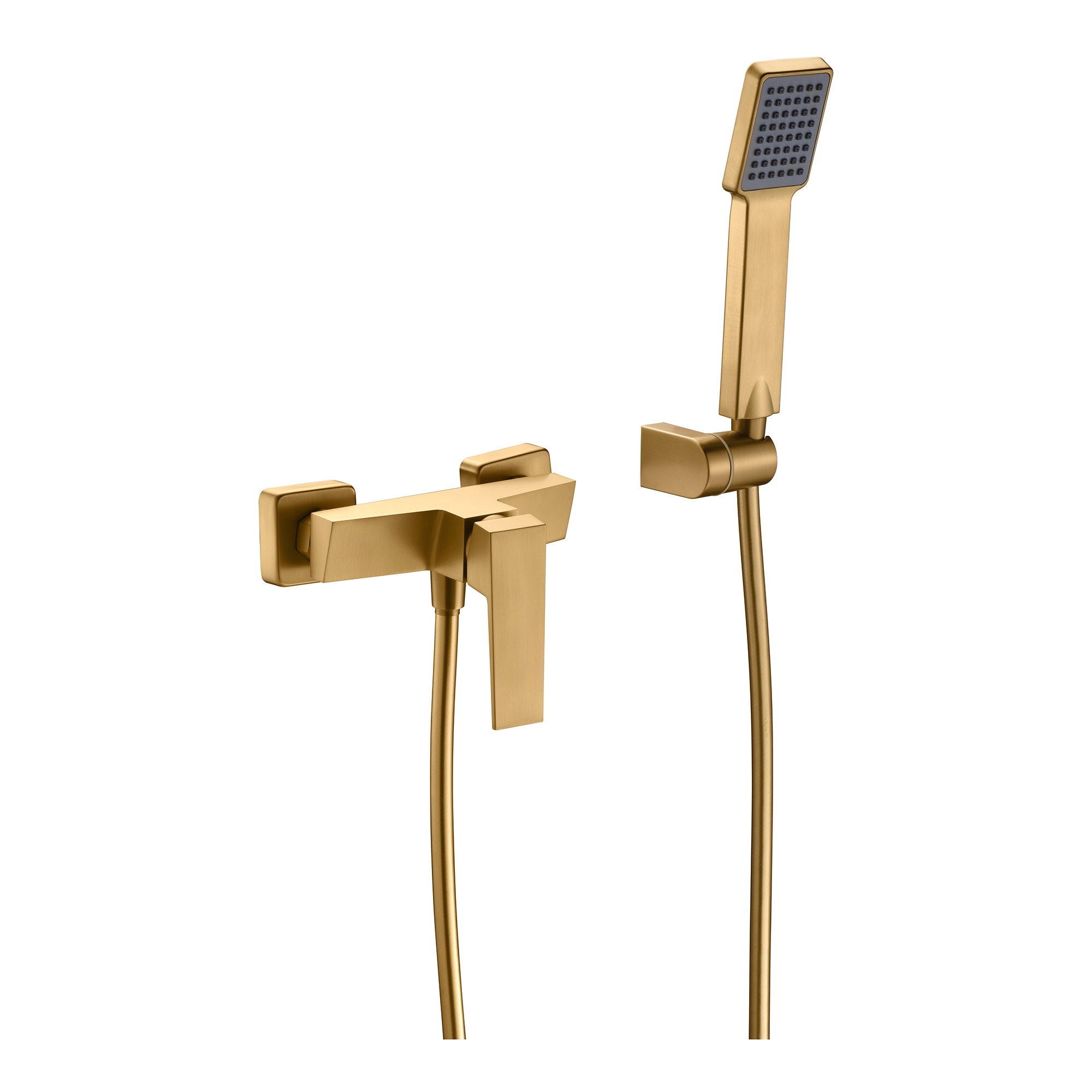 Kit ducha monomando Art Imex - Oro cepillado Oro cepillado-1