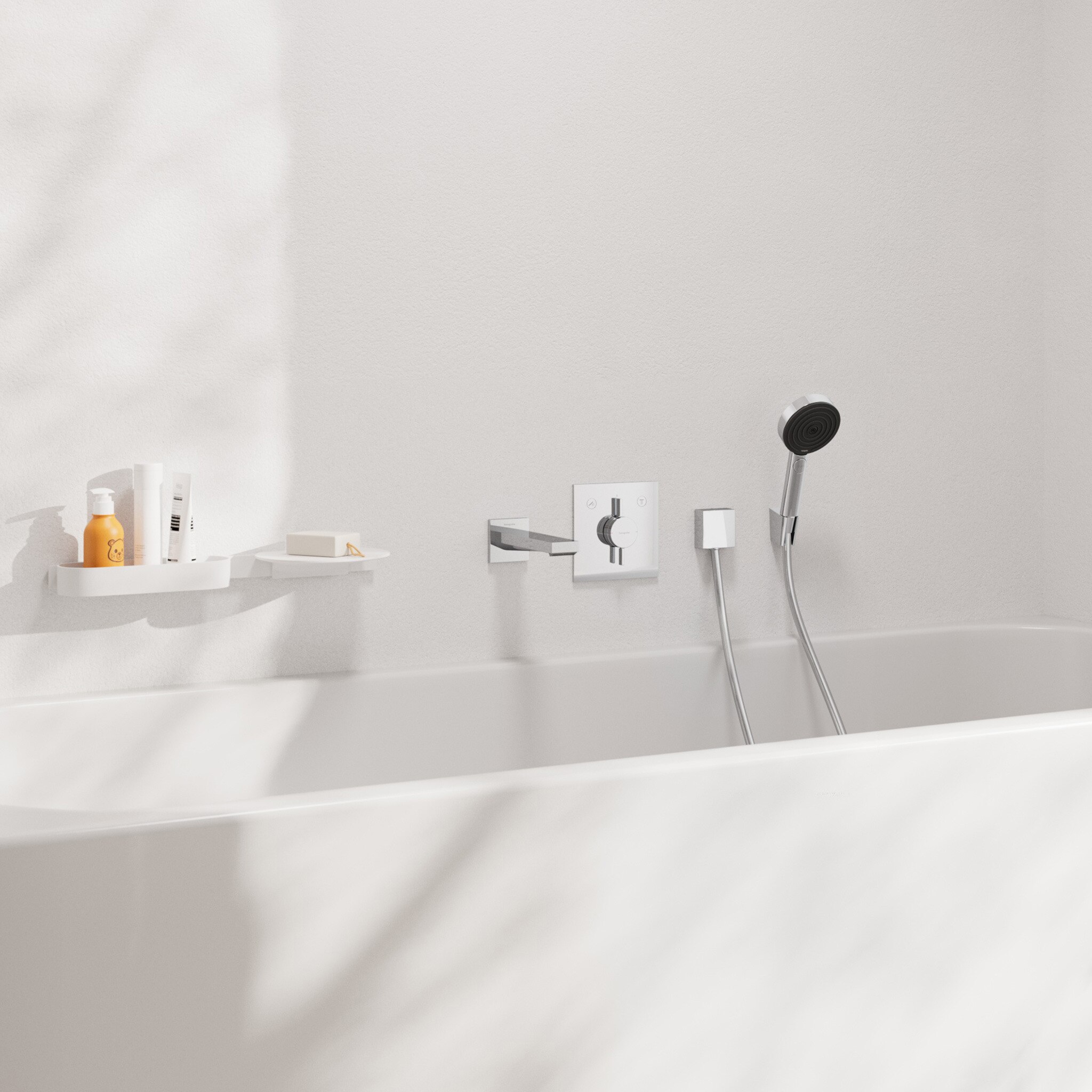 Imagen 2 de Caño para bañera Tecturis E Hansgrohe - Cromo Cromo