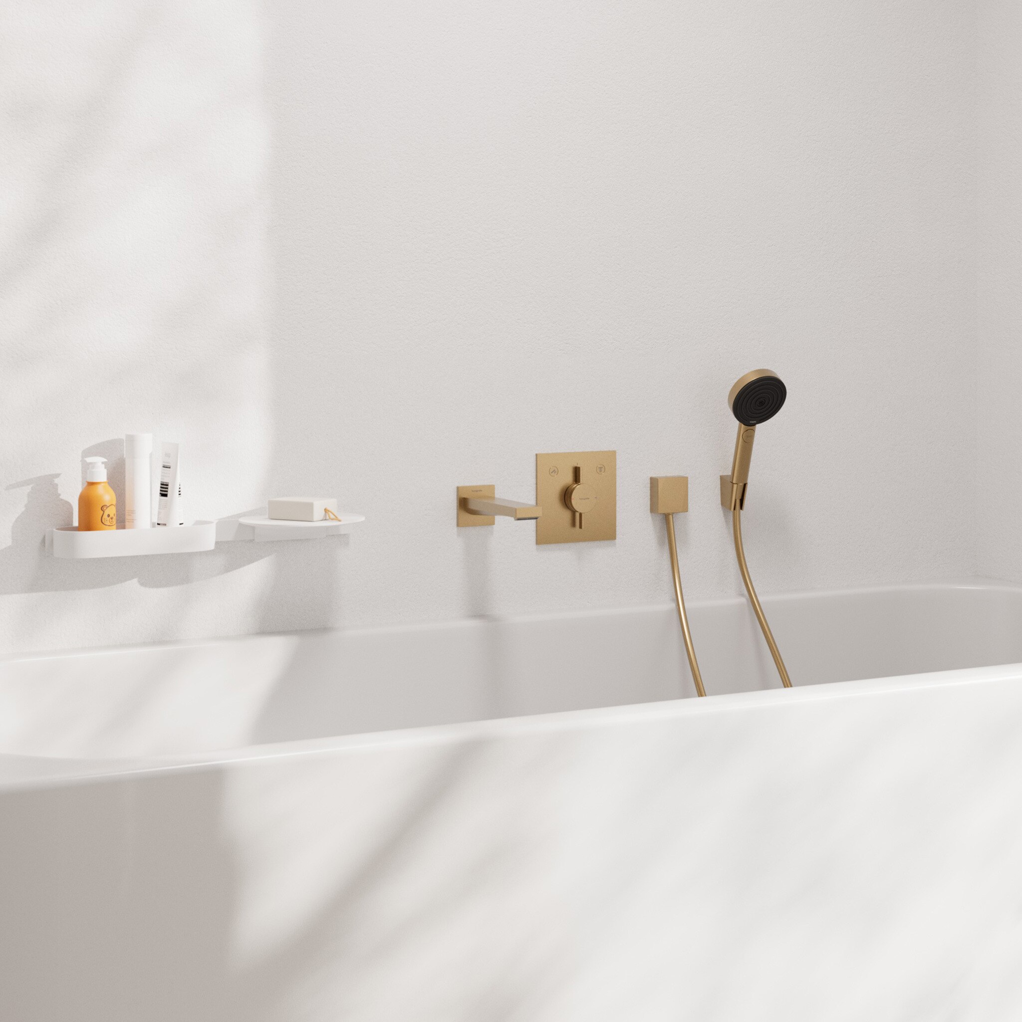 Imagen 2 de Caño para bañera Tecturis E Hansgrohe - Bronce cepillado Bronce cepillado