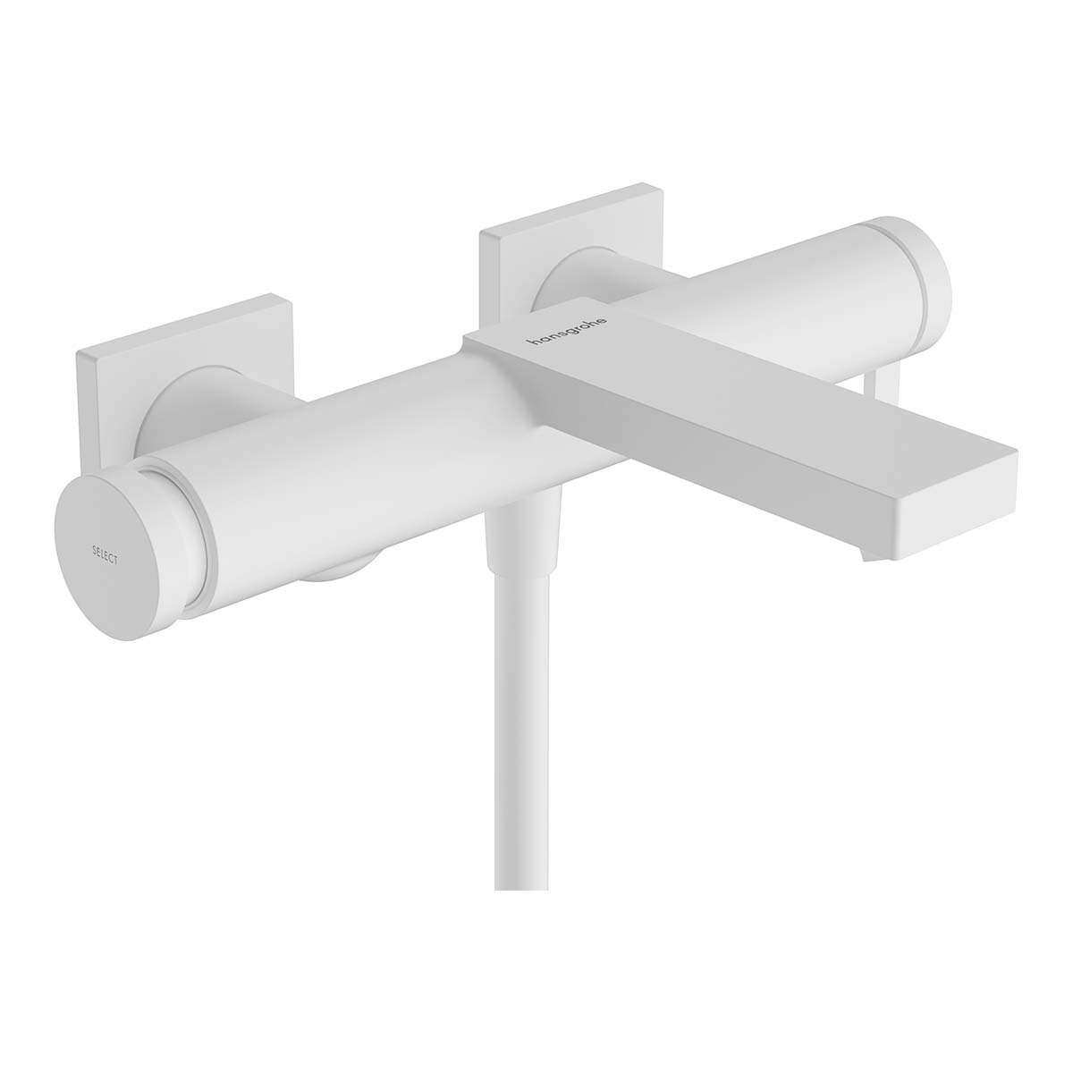 Grifo monomando para bañera o ducha Tecturis E Hansgrohe - Blanco mate Blanco mate-1