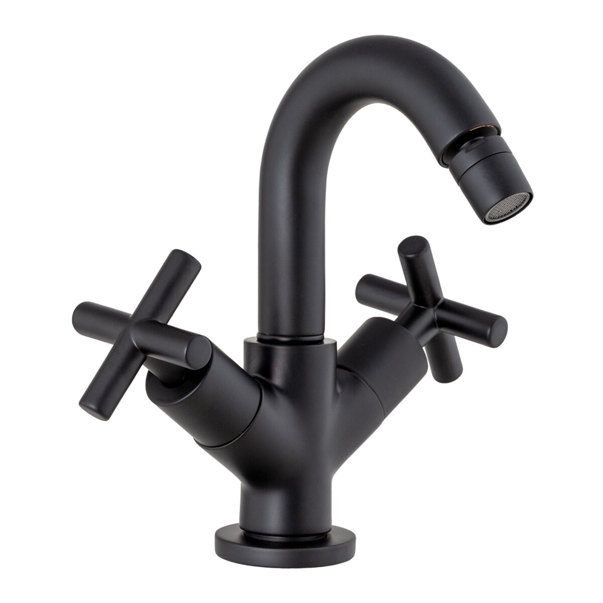 Grifo bimando para bide Jalon Grizasa - Negro mate Negro mate-1