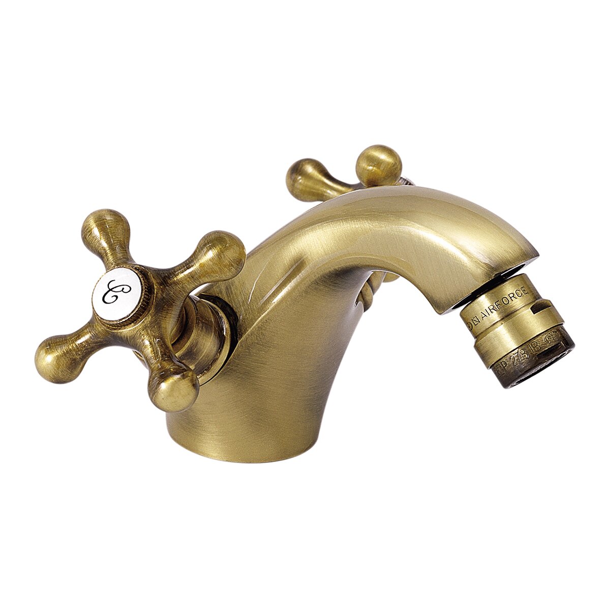 Imagen 0 de Grifo bimando para bidé Época Grizasa Bronce