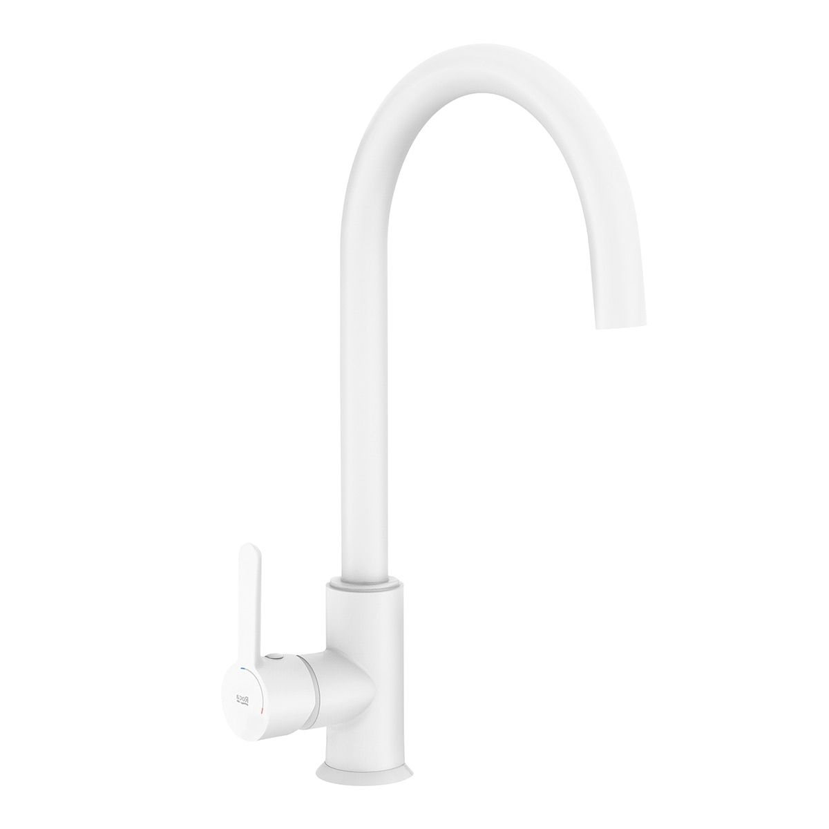 Imagen 0 de Grifo monomando de cocina Mencia Roca Blanco mate