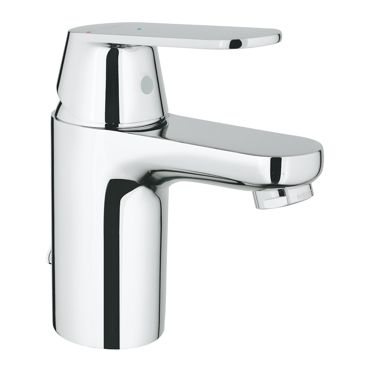 Grohe - Grifo monomando con caño corto y cadena para lavabo Eurosmart Cosmopolitan Grohe.